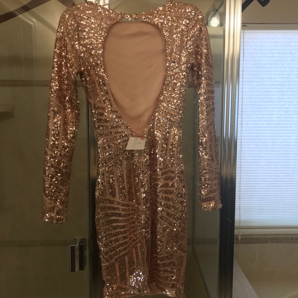 Brand new never sequin dress - Picture 3 of 3